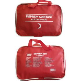 Doğal Eczane 50 Ürün 72 Parça Iki Kişilik Başucu Deprem Çantası