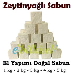 Doğal El Yapımı 1 kg Zeytinyağlı Sabun