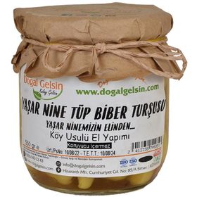 Doğal Gelsin 550 gr Yaşar Nine Tüp Biber Turşusu