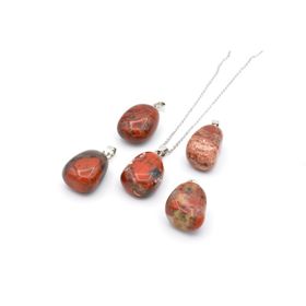 Doğal Jasper 005 Kolye Ucu