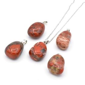 Doğal Jasper 005 Kolye Ucu