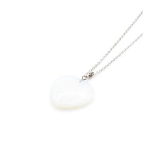 Doğal Kalp Opal 002 Kolye Ucu
