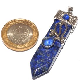 Doğal Lapis Lazuli Kolye Ucu
