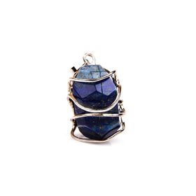 Doğal Lapis Lazuli Kolye Ucu