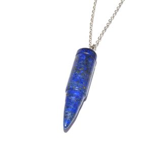 Doğal Lapis Lazuli Kolye Ucu