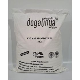 Doğalinya 5 kg Glutensiz Çiğ Karabuğday Unu