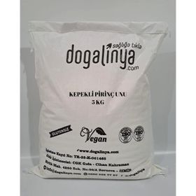 Doğalinya 5 kg Glutensiz Kepekli Esmer Pirinç Unu