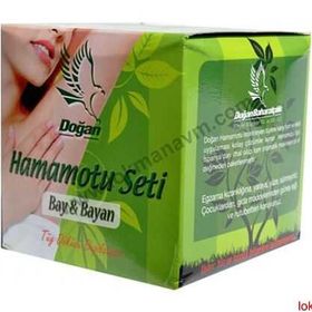 Doğan 100 gr Hamamotu Seti Tüy Dökücü Toz