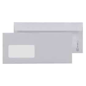 Doğan 105x240 mm 110 gr Beyaz 500 Pencereli Diplomat Zarf
