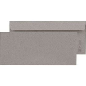 Doğan 105x240 mm 90 gr Kraft 500'lü Silikonlu Diplomat Zarf