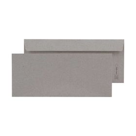 Doğan 105x240 mm 90 gr Kraft 500'lü Silikonlu Diplomat Zarf