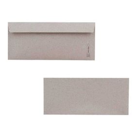 Doğan 105x240 mm 90 gr Kraft Silikon Bantlı Diplomat Zarf