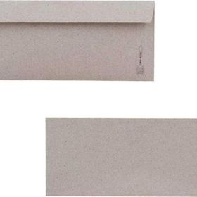 Doğan 105x240 mm 90 gr Kraft Silikon Bantlı Diplomat Zarf
