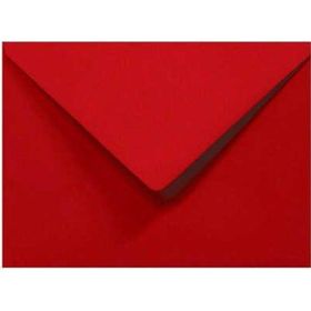 Doğan 70x90 mm 80 gr Tutkallı Kırmızı Kartvizit Zarfı