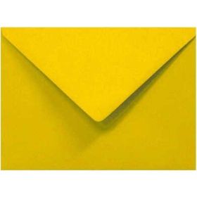 Doğan 70x90 mm 80 gr Tutkallı Sarı Kartvizit Zarfı