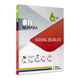 Doğan Akademi - 6. Sınıf Sosyal Bilgiler On Numara Soru Bankası