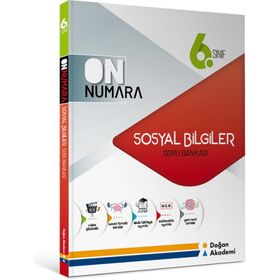 Doğan Akademi - 6. Sınıf Sosyal Bilgiler On Numara Soru Bankası