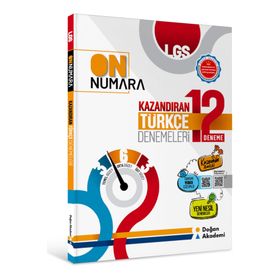 Doğan Akademi Lgs On Numara Türkçe Branş Denemeleri