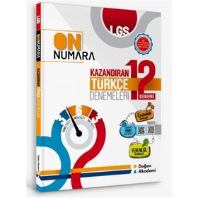 Doğan Akademi Lgs On Numara Türkçe Branş Denemeleri