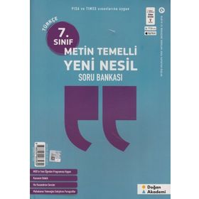 Doğan Akademi Yayınları 7. Sınıf Mantık Muhakeme Ve Metin Temelli Soru Bankası