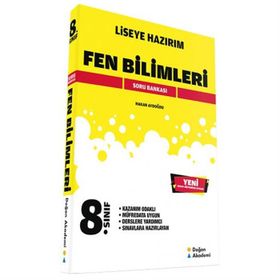 Doğan Akademi Yayınları 8. Sınıf Fen Bilimleri Soru Bankası