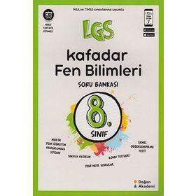 Doğan Akademi Yayınları 8. Sınıf LGS Fen Bilimleri Kafadar Soru Bankası