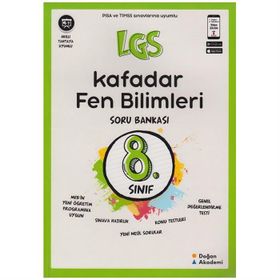 Doğan Akademi Yayınları 8. Sınıf LGS Fen Bilimleri Kafadar Soru Bankası
