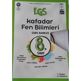 Doğan Akademi Yayınları 8. Sınıf LGS Fen Bilimleri Kafadar Soru Bankası