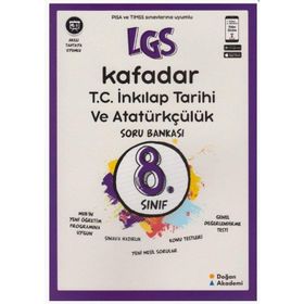 Doğan Akademi Yayınları 8. Sınıf LGS T.C. İnkılap Tarihi ve Atatürkçülük Kafadar Soru Bankası
