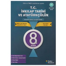 Doğan Akademi Yayınları 8. Sınıf LGS T.C. İnkılap Tarihi ve Atatürkçülük Kafadar Soru Bankası