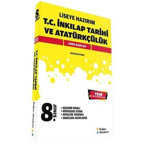 Doğan Akademi Yayınları 8. Sınıf LGS T.C. İnkılap Tarihi ve Atatürkçülük Kafadar Soru Bankası