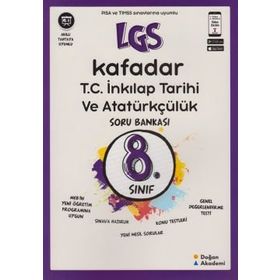 Doğan Akademi Yayınları 8. Sınıf LGS T.C. İnkılap Tarihi ve Atatürkçülük Kafadar Soru Bankası