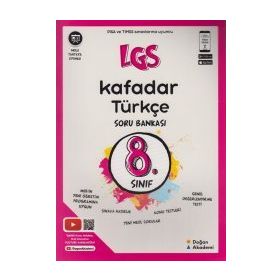 Doğan Akademi Yayınları 8.Sınıf LGS Türkçe Kafadar Soru Bankası
