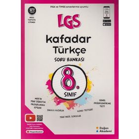 Doğan Akademi Yayınları 8.Sınıf LGS Türkçe Kafadar Soru Bankası