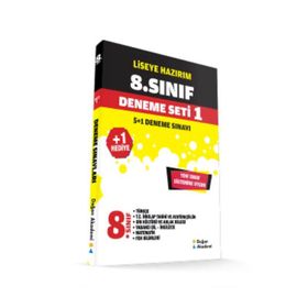 Doğan Akademi Yayınları 8. Sınıf Liseye Hazırım Deneme Seti - 5 Deneme Sınavı