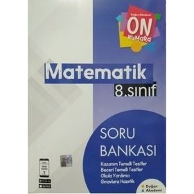 Doğan Akademi Yayınları 8. Sınıf Matematik On Numara Soru Bankası
