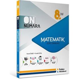 Doğan Akademi Yayınları 8. Sınıf Matematik On Numara Soru Bankası