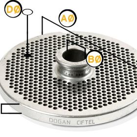 Doğan Çiftel No:12 4 mm Kıyma Makinesi Aynası