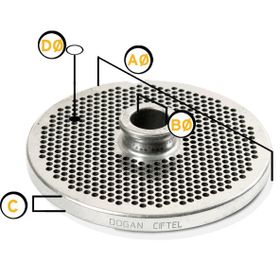 Doğan Çiftel No:22 4 mm Kıyma Makinesi Aynası Süzgeçi