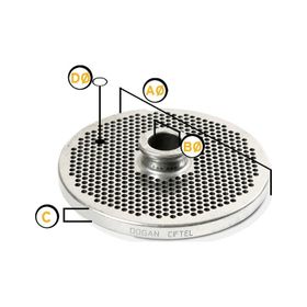 Doğan Çiftel No:32 5 mm Kıyma Makinesi Aynası