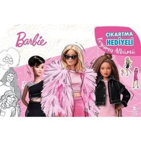 Doğan Çocuk Kolektif Barbie Çıkartma Hediyeli Boyama Albümü