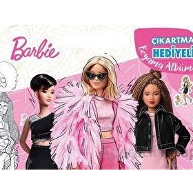 Doğan Çocuk Kolektif Barbie Çıkartma Hediyeli Boyama Albümü