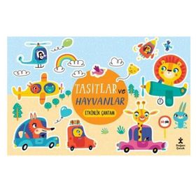 Doğan Çocuk Taşıtlar ve Hayvanlar Etkinlik Çantam