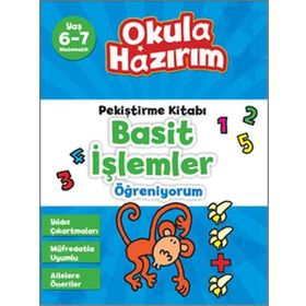 Doğan Egmont Yayıncılık Okula Hazırım 9 Basit Matematik 6-7 Yaş
