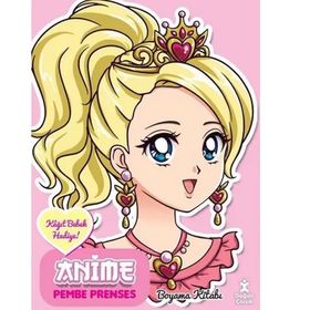 Doğan Kitap Anime Pembe Prenses Boyama Kitabı