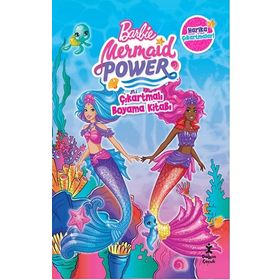 Doğan Kitap Barbie Mermaid Power Çıkartmalı Boyama Kitabı