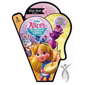Doğan Kitap Disney Alicein Harikalar Pastanesi Külah Külah Boyama
