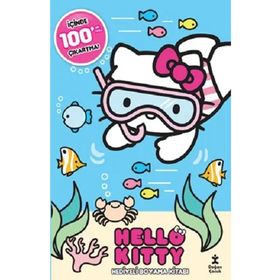 Doğan Kitap Hello Kıtty 100+ Çıkartma Hediyeli Boyama Kitabı