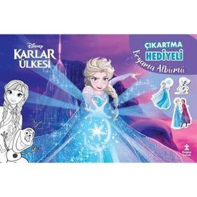 Doğan Kitap Karlar Ülkesi Çıkartma Hediyeli Boyama Albümü