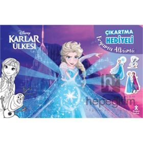 Doğan Kitap Karlar Ülkesi Çıkartma Hediyeli Boyama Albümü